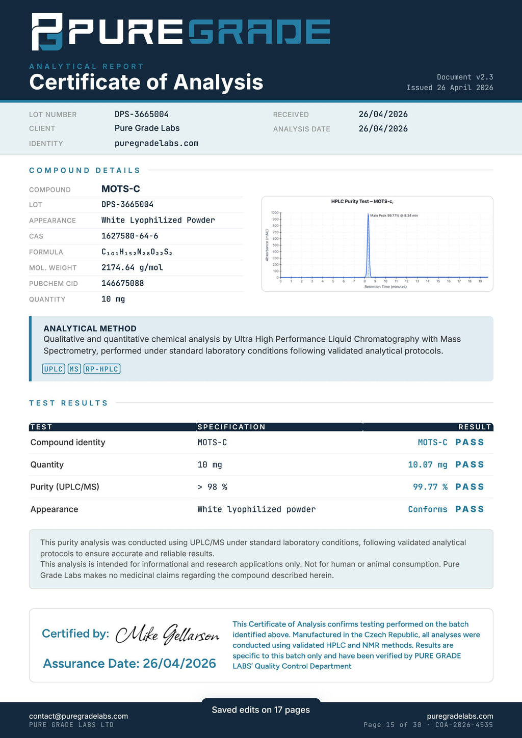Appetite + Fat Loss Research Stack - Pure Grade Labs